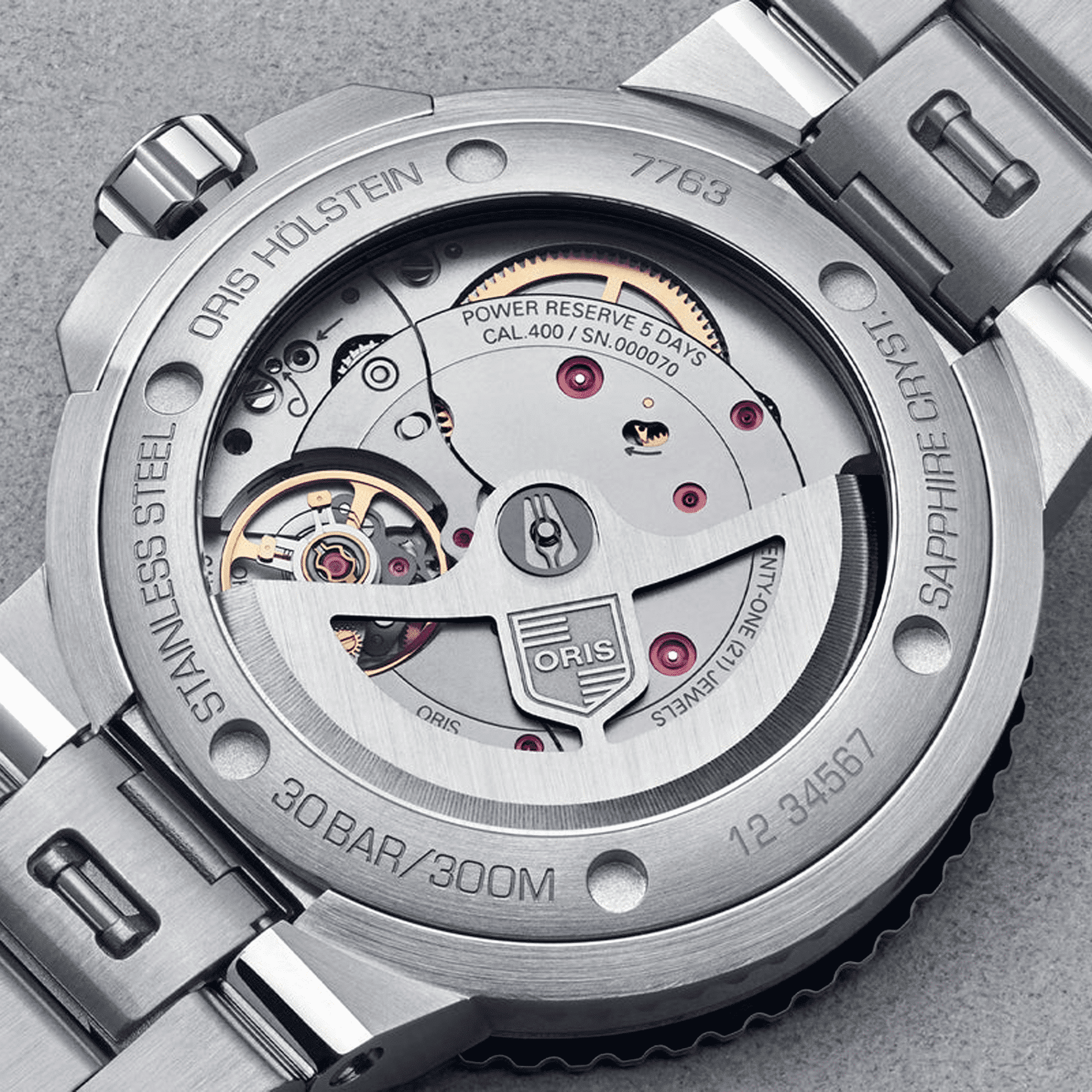 ORIS AQUIS Calibre 400 Zelena 43,5 mm - slika 3