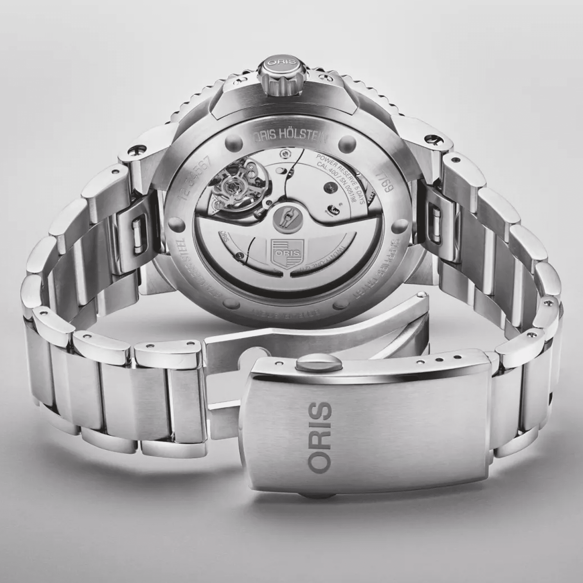 ORIS AQUIS Calibre 400 Zelena 43,5 mm - slika 4