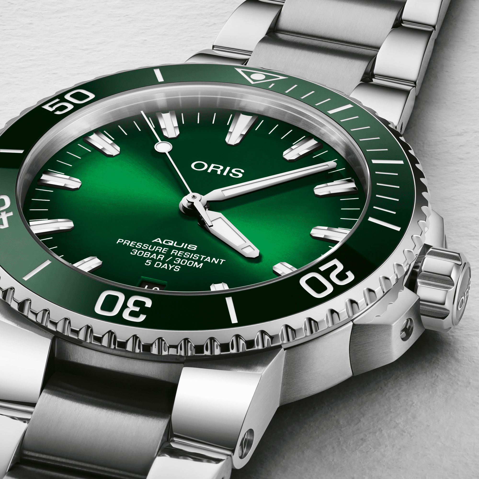 ORIS AQUIS Calibre 400 Zelena 43,5 mm - slika 2