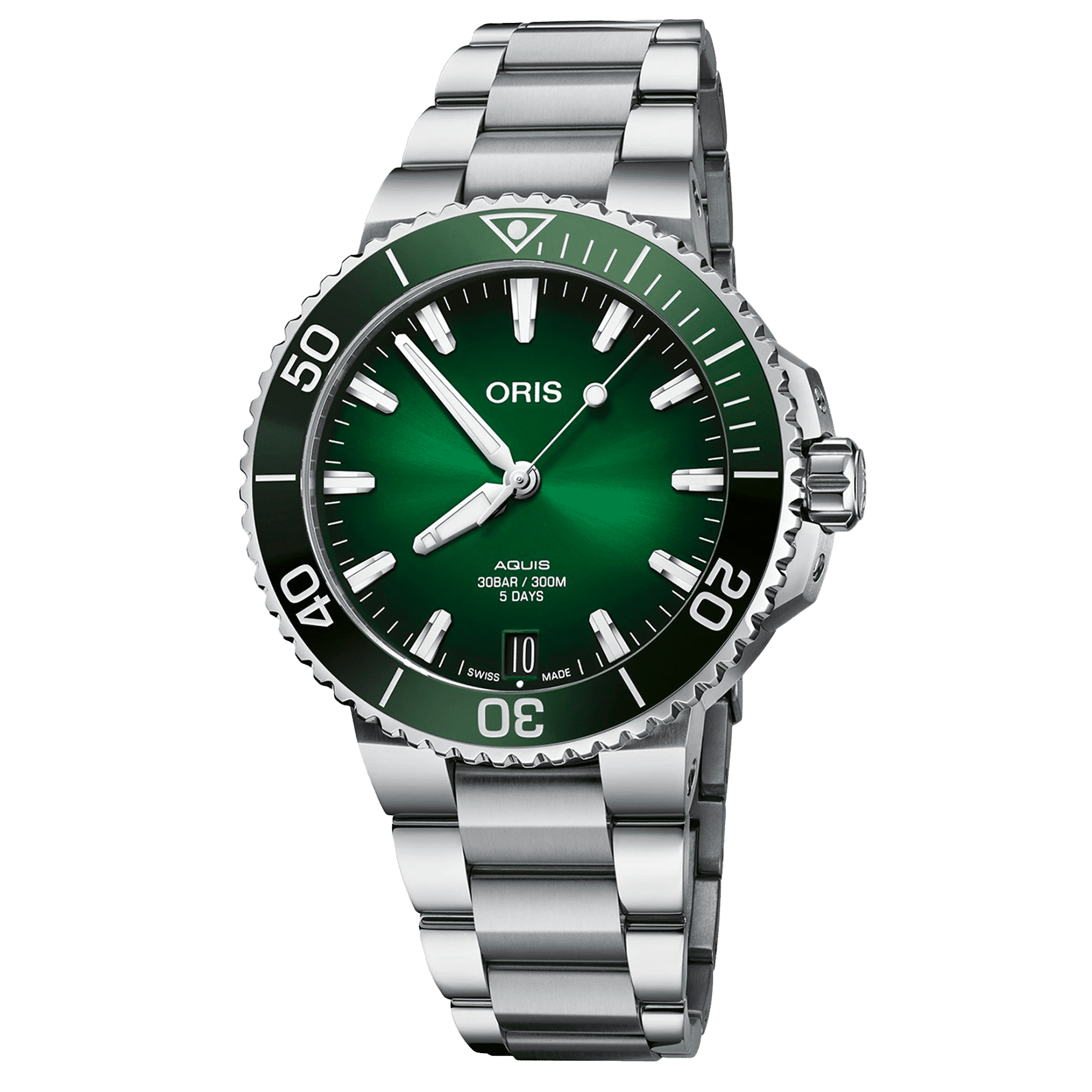 ORIS AQUIS Calibre 400 Zelena 43,5 mm