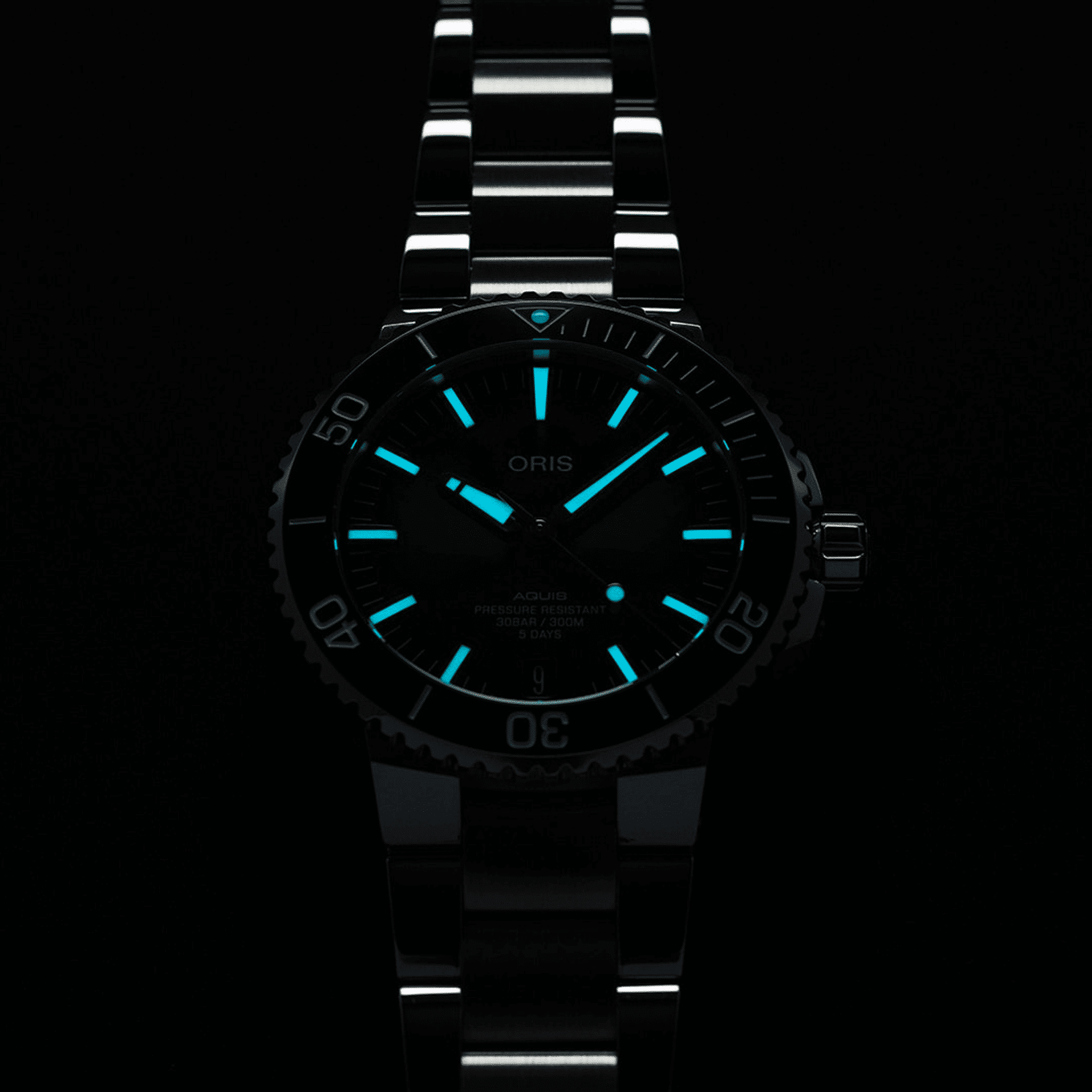 ORIS AQUIS Calibre 400 Zelena 43,5 mm - slika 6